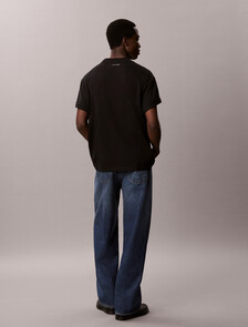 Relaxed Arched Logo T-shirt, Black, hi-res