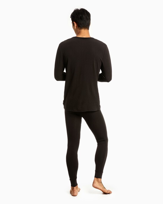 EMBOSSED ICON CREW NECK TOP