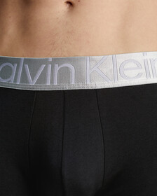 Steel Cotton 3 Pack Trunks, BLACK W/ SPECTRUM BLUE/DAPPLE GREY/ATLAN, hi-res
