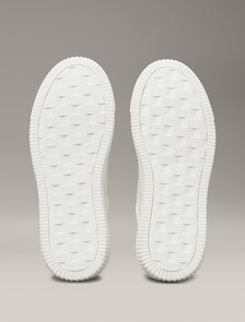 Leather Trainers, Bright White/Silver, hi-res