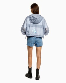 SHEER WINDBREAKER, Silver Sky, hi-res