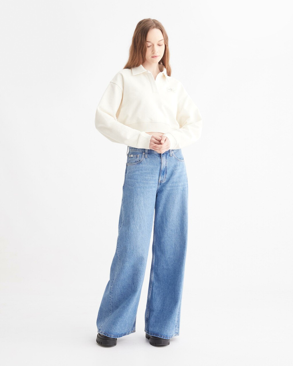 Reconsidered Low Rise Loose Jeans, Light Blue, hi-res