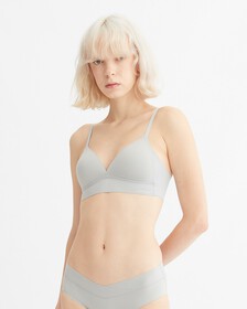 Invisibles Lightly Lined Triangle Bra, Silver Springs, hi-res