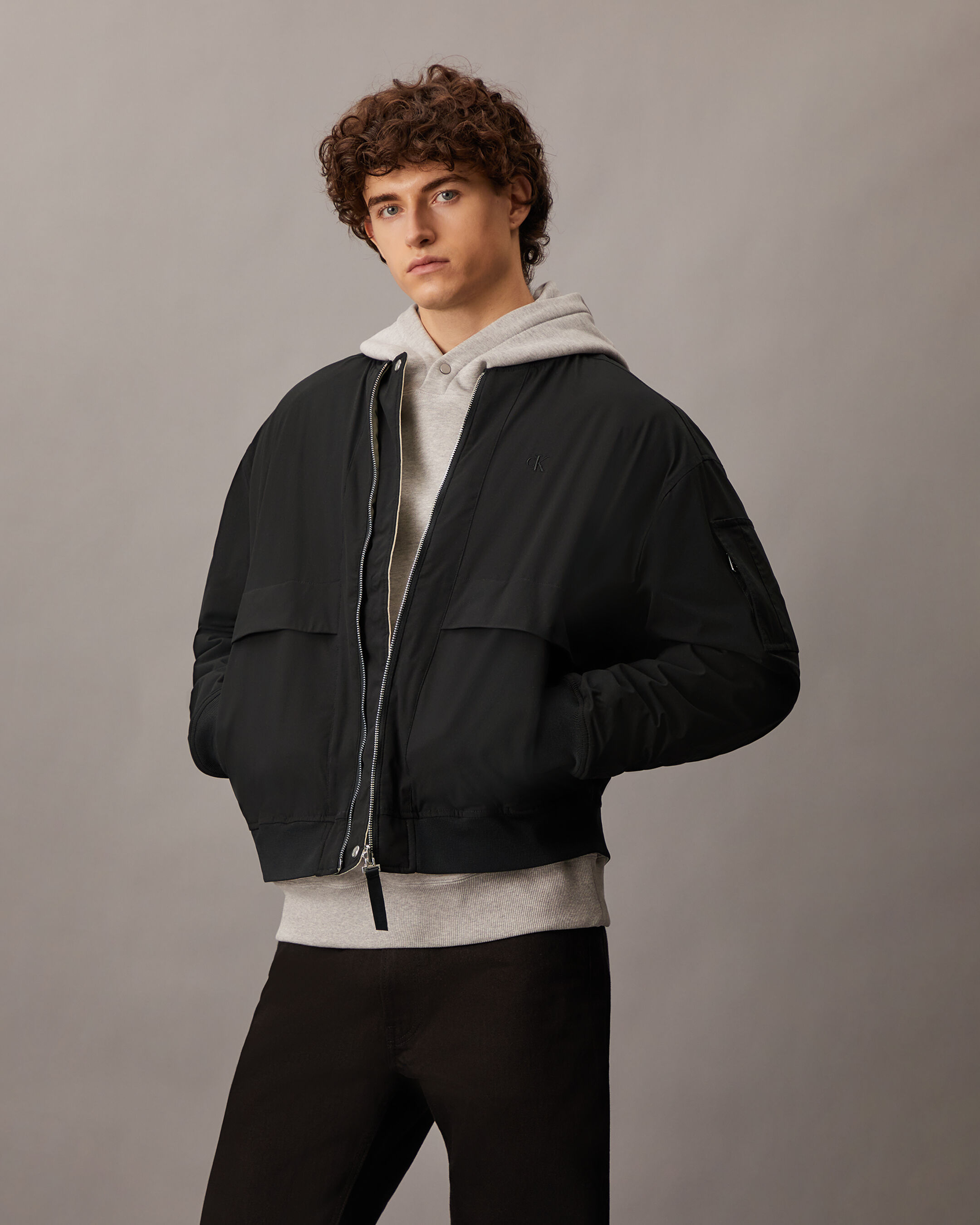 Lightweight Reversible Jacket black Calvin Klein Malaysia