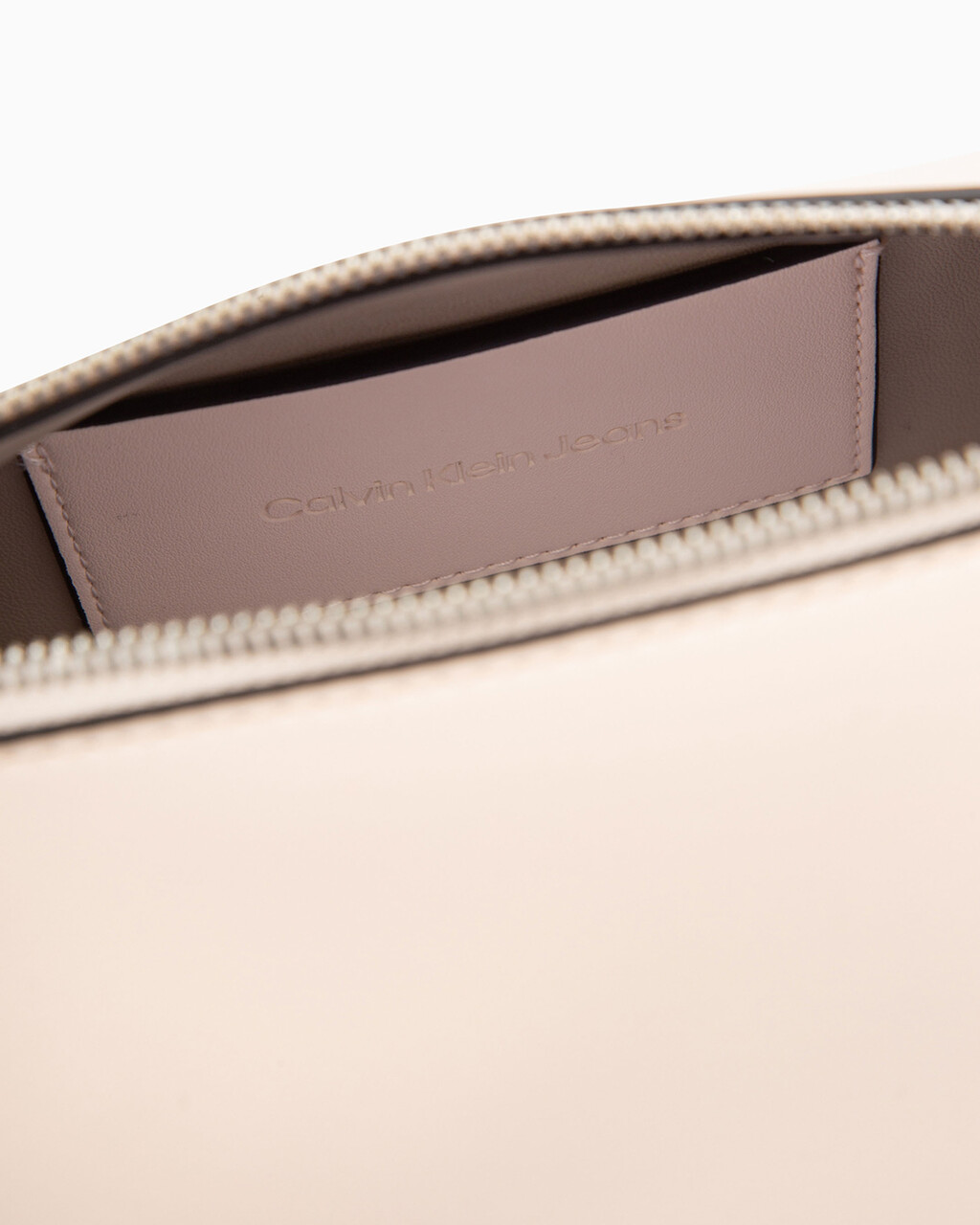 SCULPTED ROUND BAG WITH LOGO TAG, BALLET, hi-res