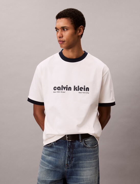 Logo Graphic Relaxed Ringer T-Shirt