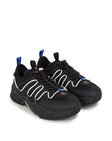 Vibramâ® Chunky Trainers, Black/Bright White/Lapis Blue, hi-res