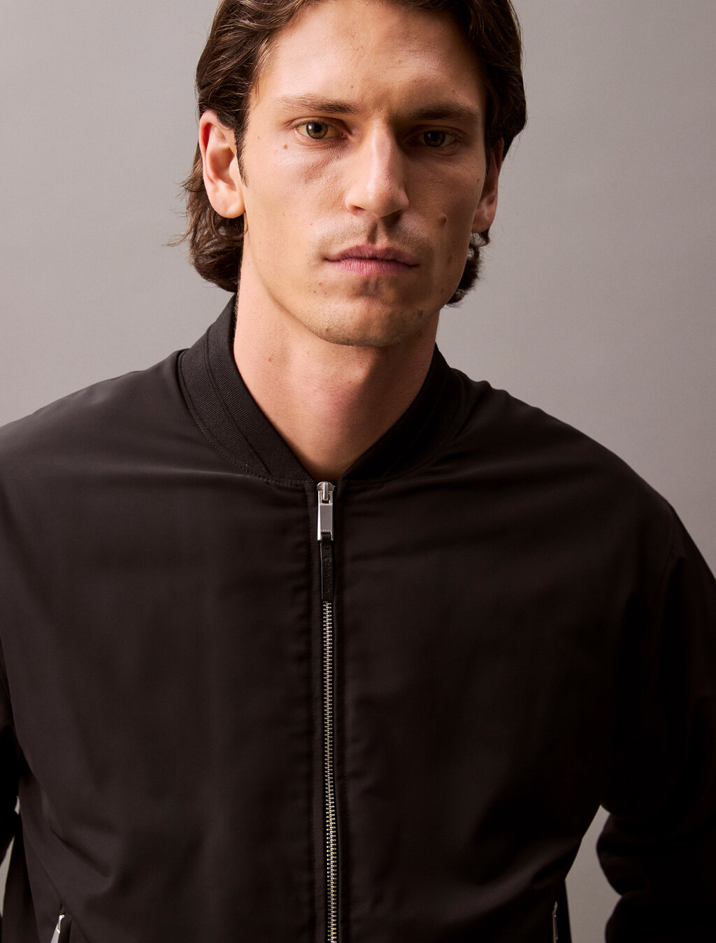 Hero Matte Classic Bomber Jacket, Black, hi-res