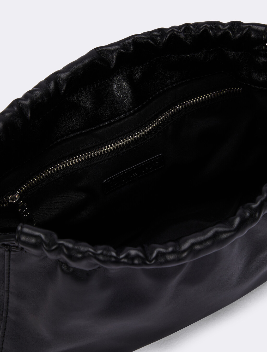 Gathered Drawstring Crossbody, Black Beauty, hi-res