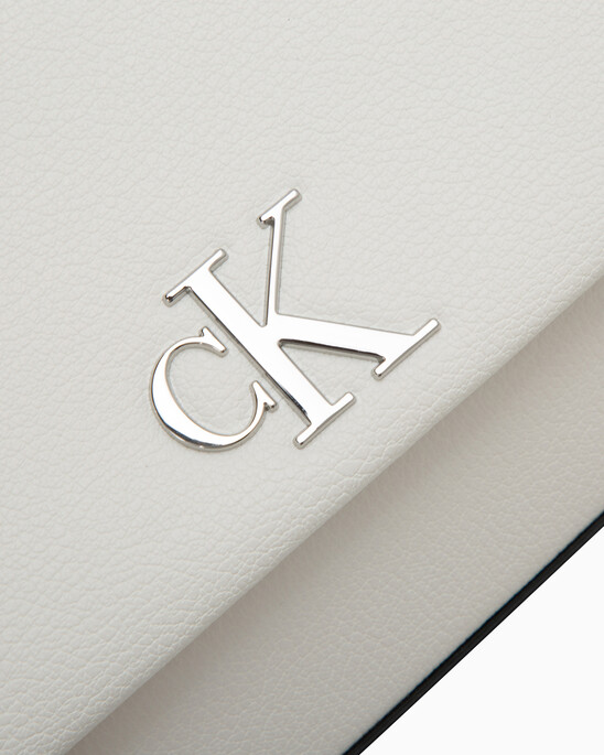 CKJ Minimal Monogram Chain Crossbody