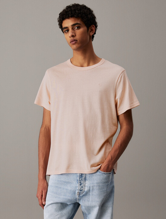 Cotton Hemp Monogram T-shirt