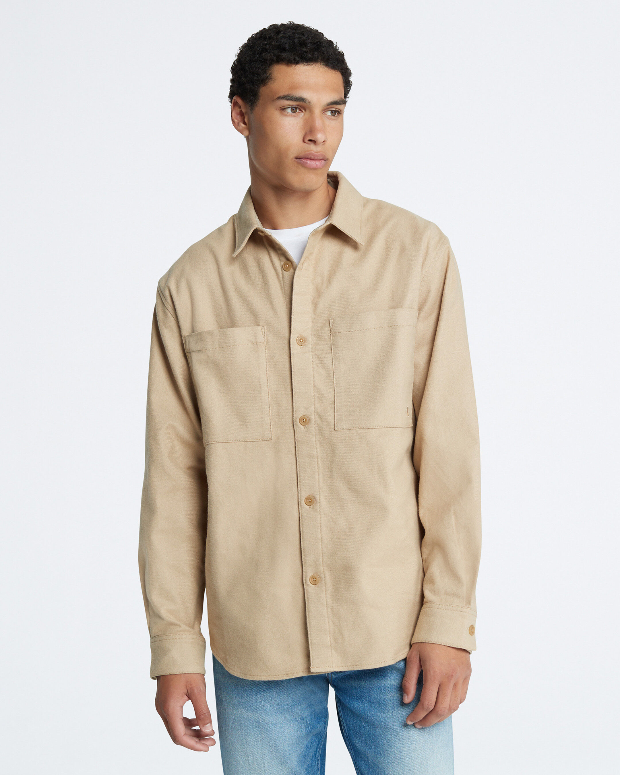 Calvin klein button down hot sale