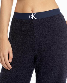 CK ONE PLUSH LOUNGE SLEEP PANTS, BLUE SHADOW, hi-res