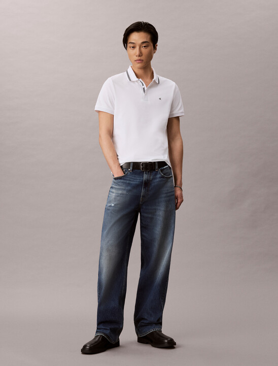Cooling Pique Tip Slim Polo