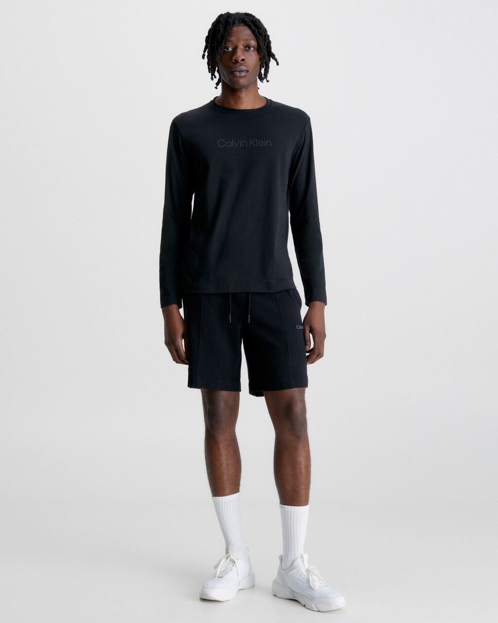 Long Sleeve Gym T-Shirt, BLACK BEAUTY, hi-res