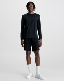 Long Sleeve Gym T-Shirt, BLACK BEAUTY, hi-res