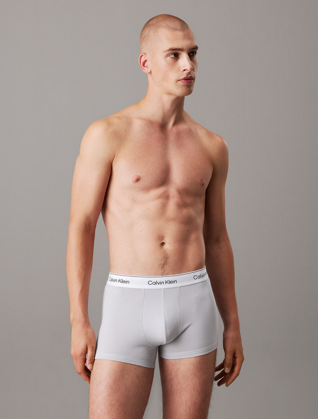Icon Cotton Stretch Trunks 3 Pack, vintage indigo/ micro chip/ lilac quartz, hi-res