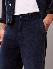 Baggy Washed Corduroy Pant, Pageant Blue, hi-res