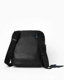 TAGGED REPORTER BAG, BLACK, hi-res