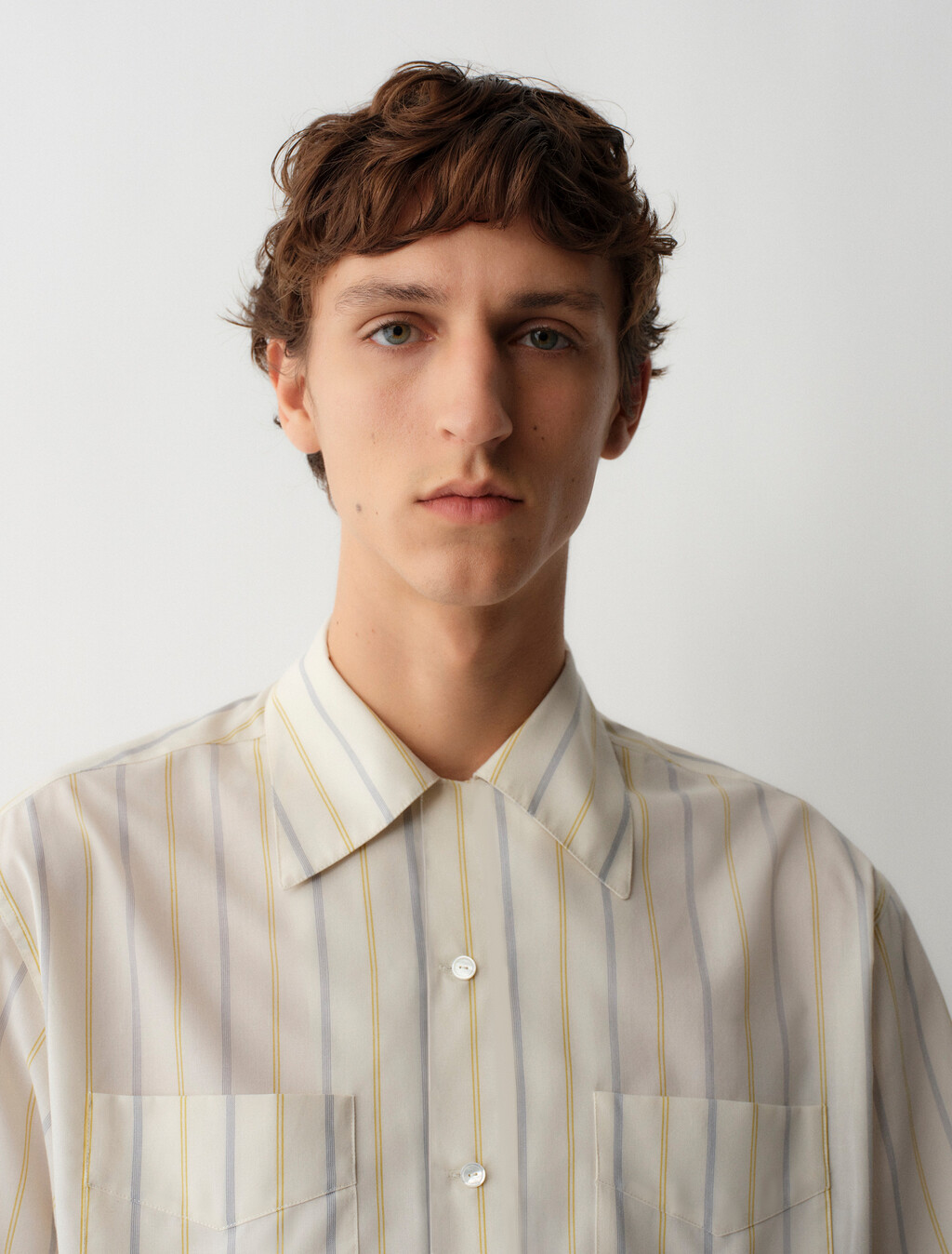 Nathaniel Button-Down Shirt, Off White, hi-res