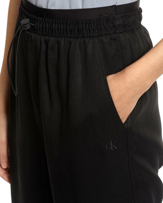WIDE LEG CROPPED PANTS