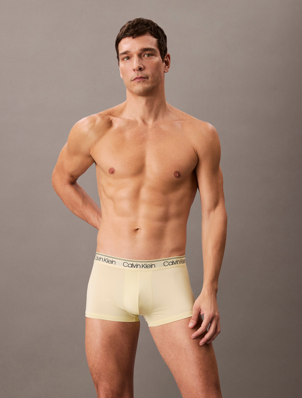 Logo Low Rise Trunk 3 Pack, Ash/Garden Glade/Buff Pink, hi-res