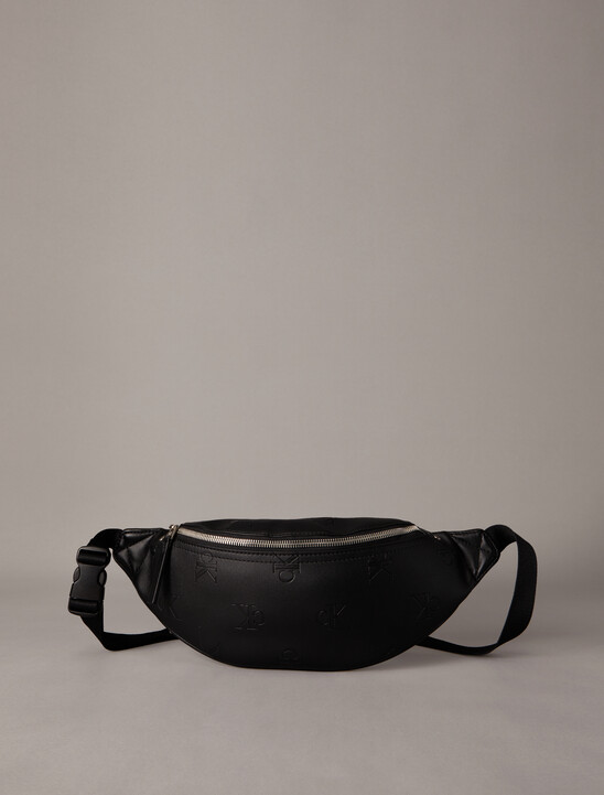Embossed Monogram Waist Bag