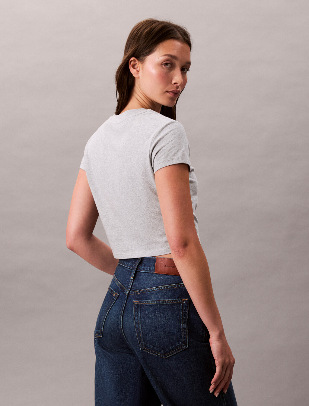 Institutional Baby Tee, BC06 Grey Heather, hi-res