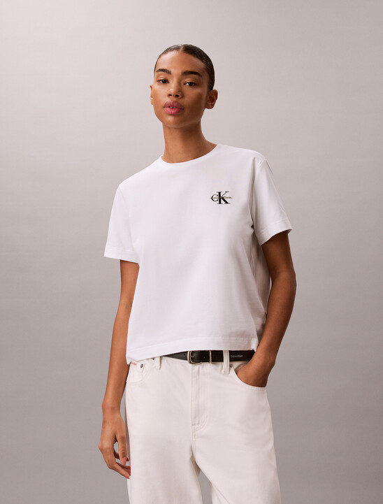 Core Essentials Monogram Embroidery Tee