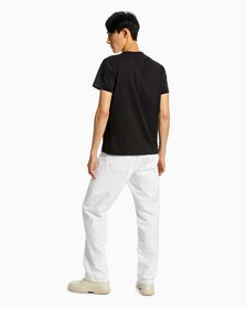 Monogram Organic Cotton Tee, Ck Black, hi-res