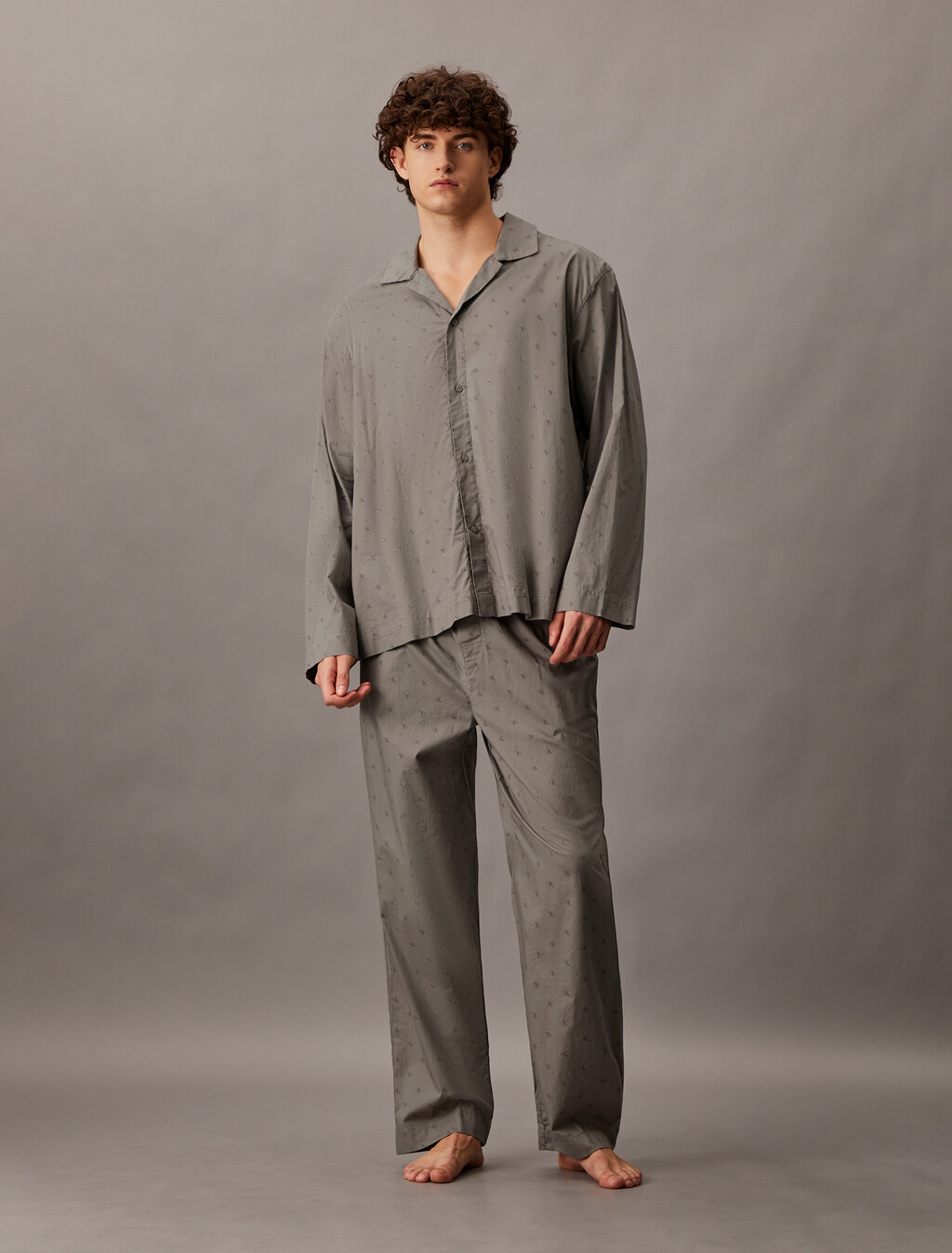 Classic Comfort Button Down Shirt, 17496 DIAMOND LOGO+BRUSHED NICKEL, hi-res