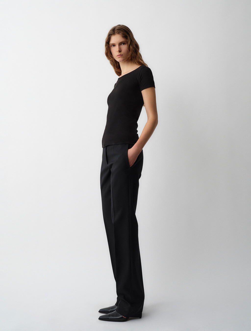 Reid Tee, Black, hi-res