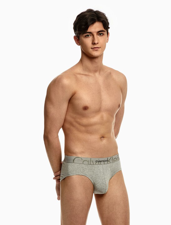 Embossed Icon Cotton Hipster Briefs