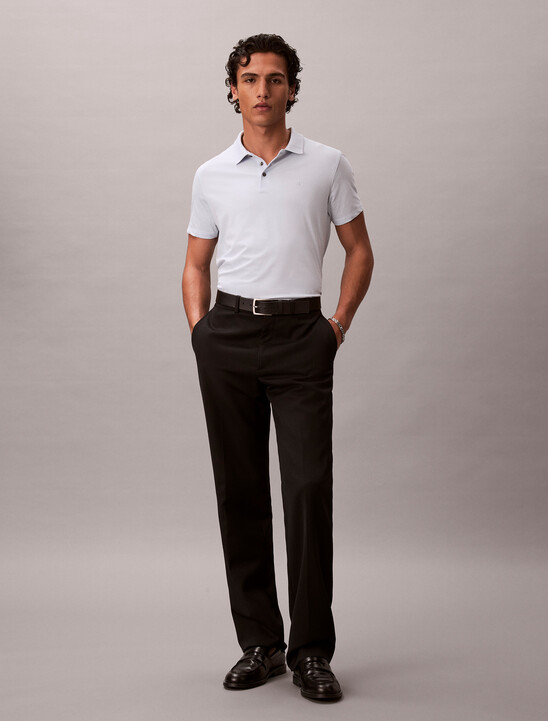 Stretch Cotton Slim Polo
