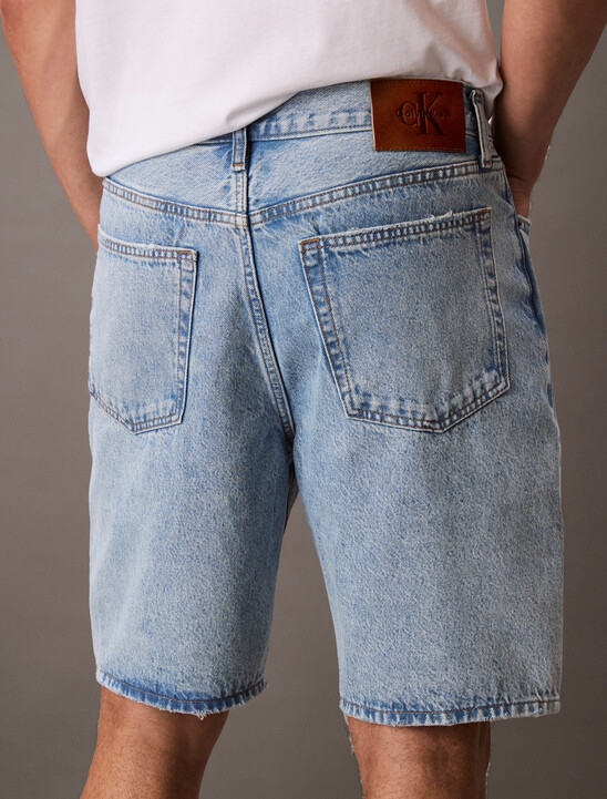 Light Indigo Standard Denim Short