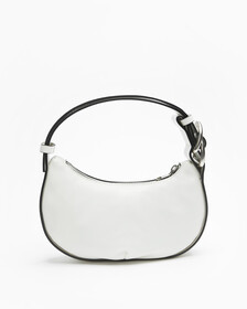 CRESCENT MINI BAG, IVORY, hi-res