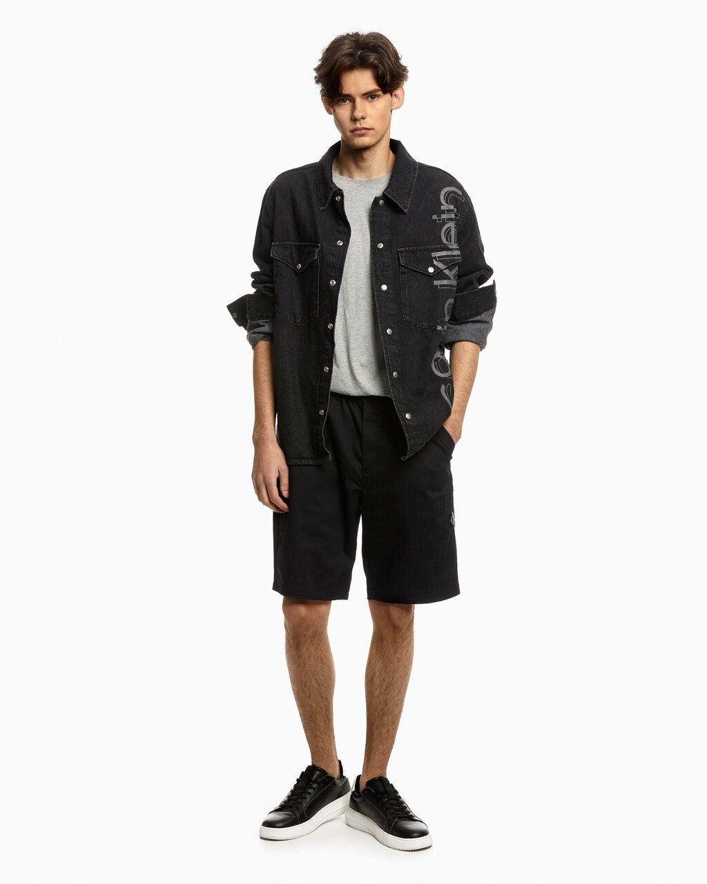 PULL ON STRETCH SHORTS, BLACK BEAUTY 00, hi-res