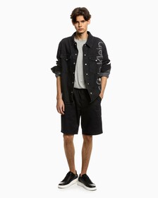 PULL ON STRETCH SHORTS, BLACK BEAUTY 00, hi-res