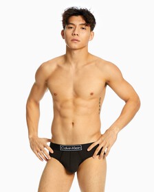 REIMAGINED HERITAGE HIPSTER BRIEF, Black, hi-res