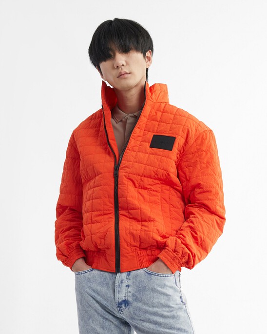 Sustainable Quilted Bomber