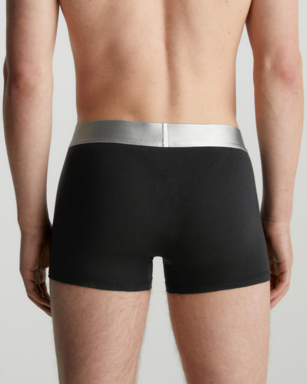 Steel Cotton 3 Pack Trunks, BLACK W/ SPECTRUM BLUE/DAPPLE GREY/ATLAN, hi-res