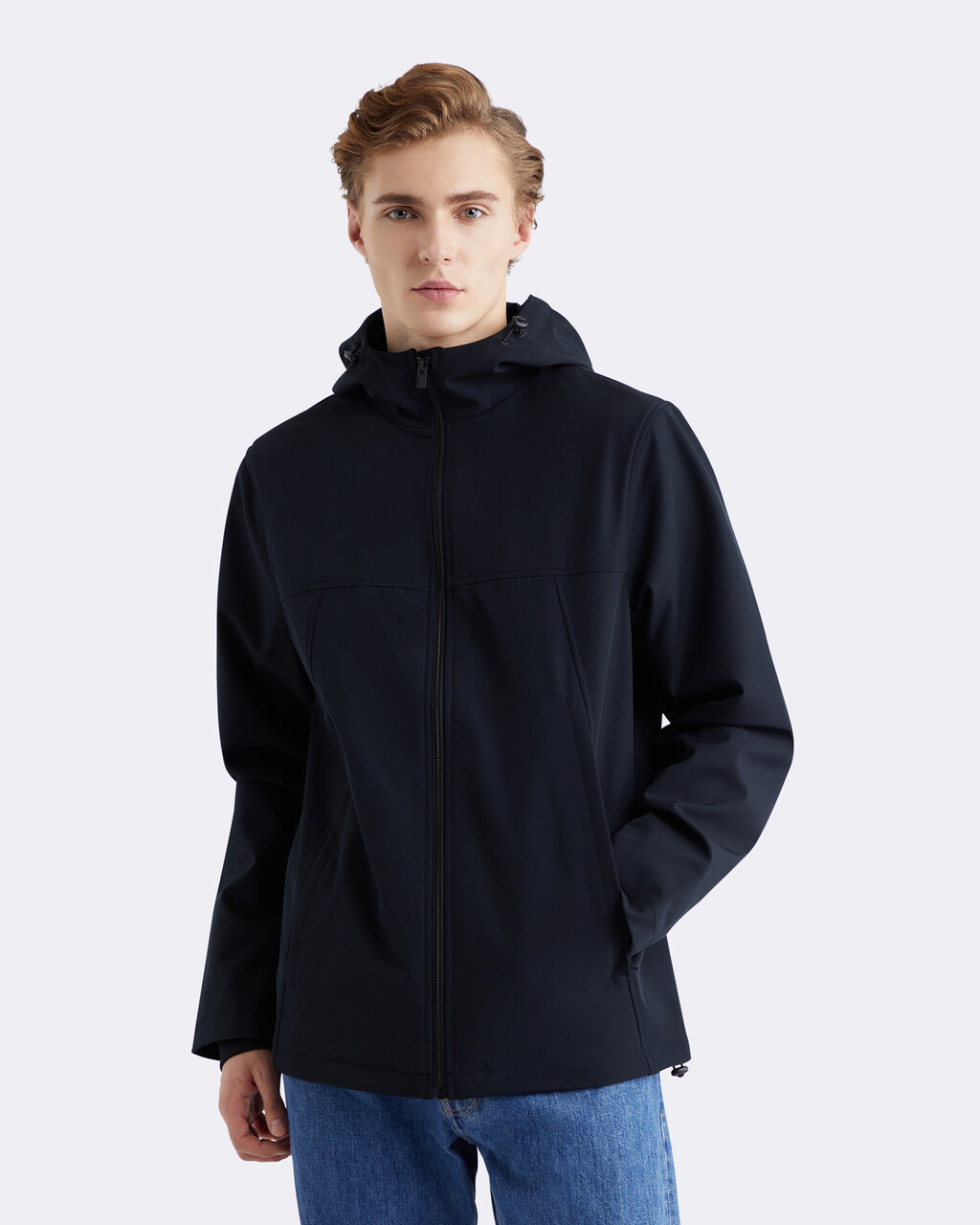 Essential Casual Soft Shell Utility Jacket, Black Beauty, hi-res