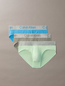 3 Pack Briefs - Micro Stretch, MOON MIST/SEAFOAM WAFE/CENDRE BLUE, hi-res