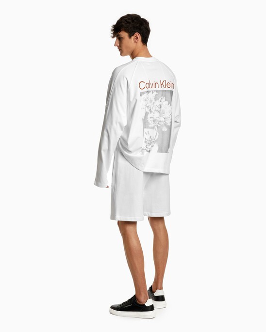 ARCHIVE MONOGRAM FLEECE SWEAT SHORTS