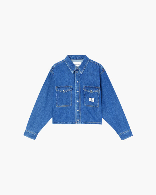Cropped Utility Shirt