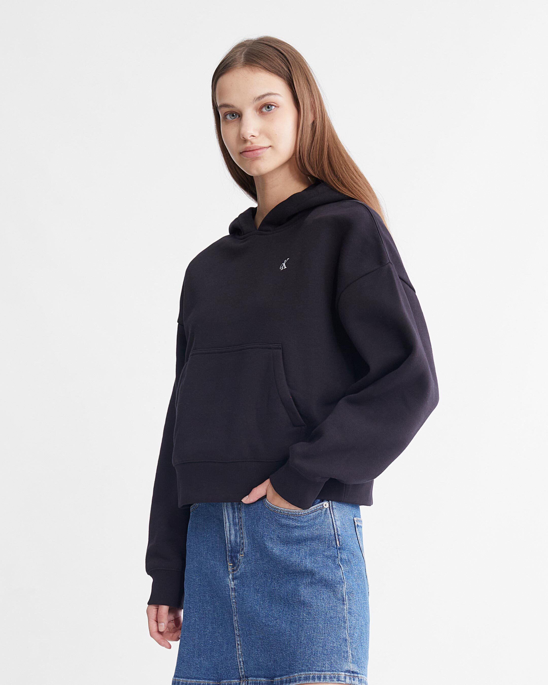 Calvin klein fleece hoodie store