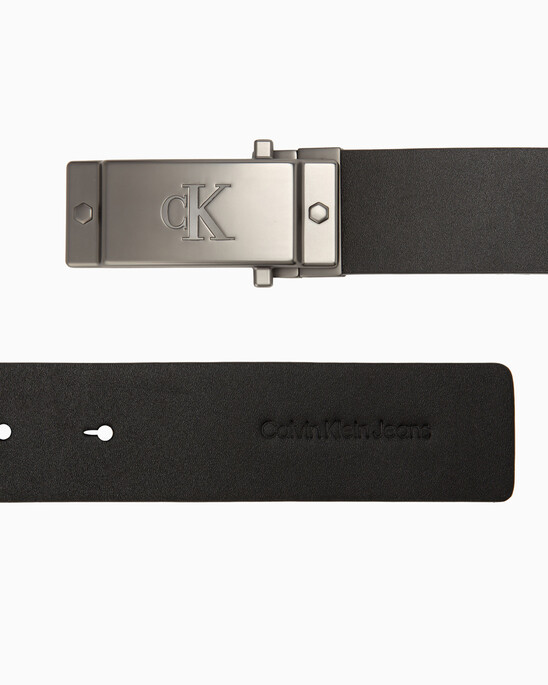 CUTOUT PLAQUE LOGO BELT 35MM