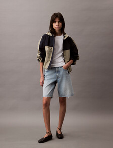 Two-Tone Ripstop Nylon Jacket, LAUREL OAK / SKY CAPTAIN, hi-res