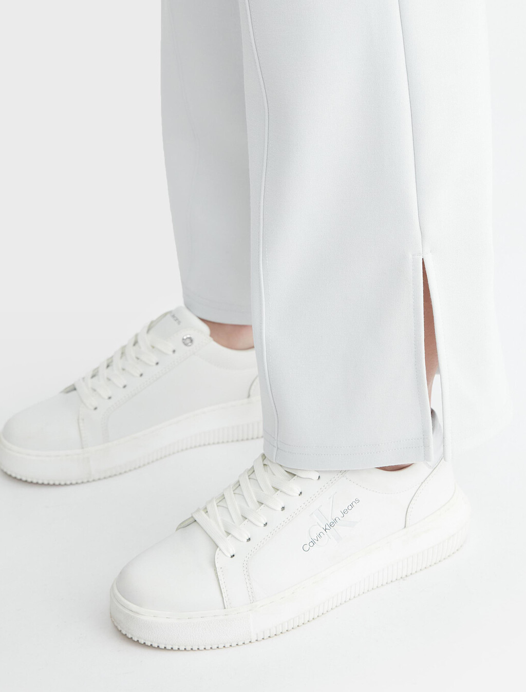 Milano Side Slit Pants, LUNAR ROCK, hi-res
