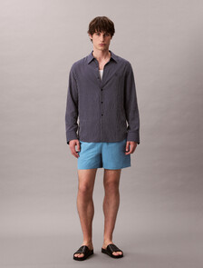 Ripstop Nylon Pull On Short, Blue Steam, hi-res